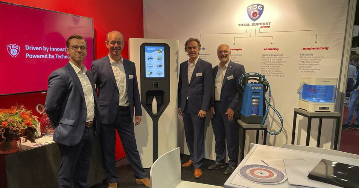 UltiMaker op de Kunststoffenbeurs bij TSG Group